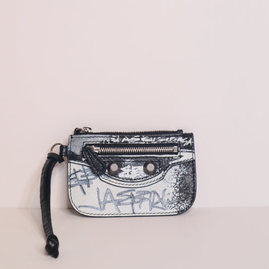 Balenciaga Grafiti Coin Pouch