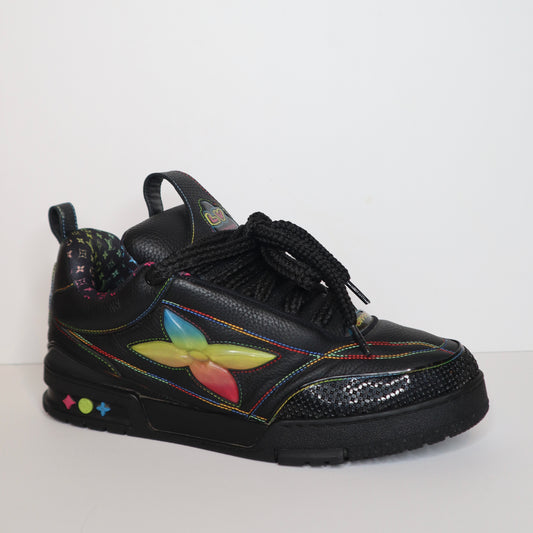 L V Skate Black Multicolor Sneaker