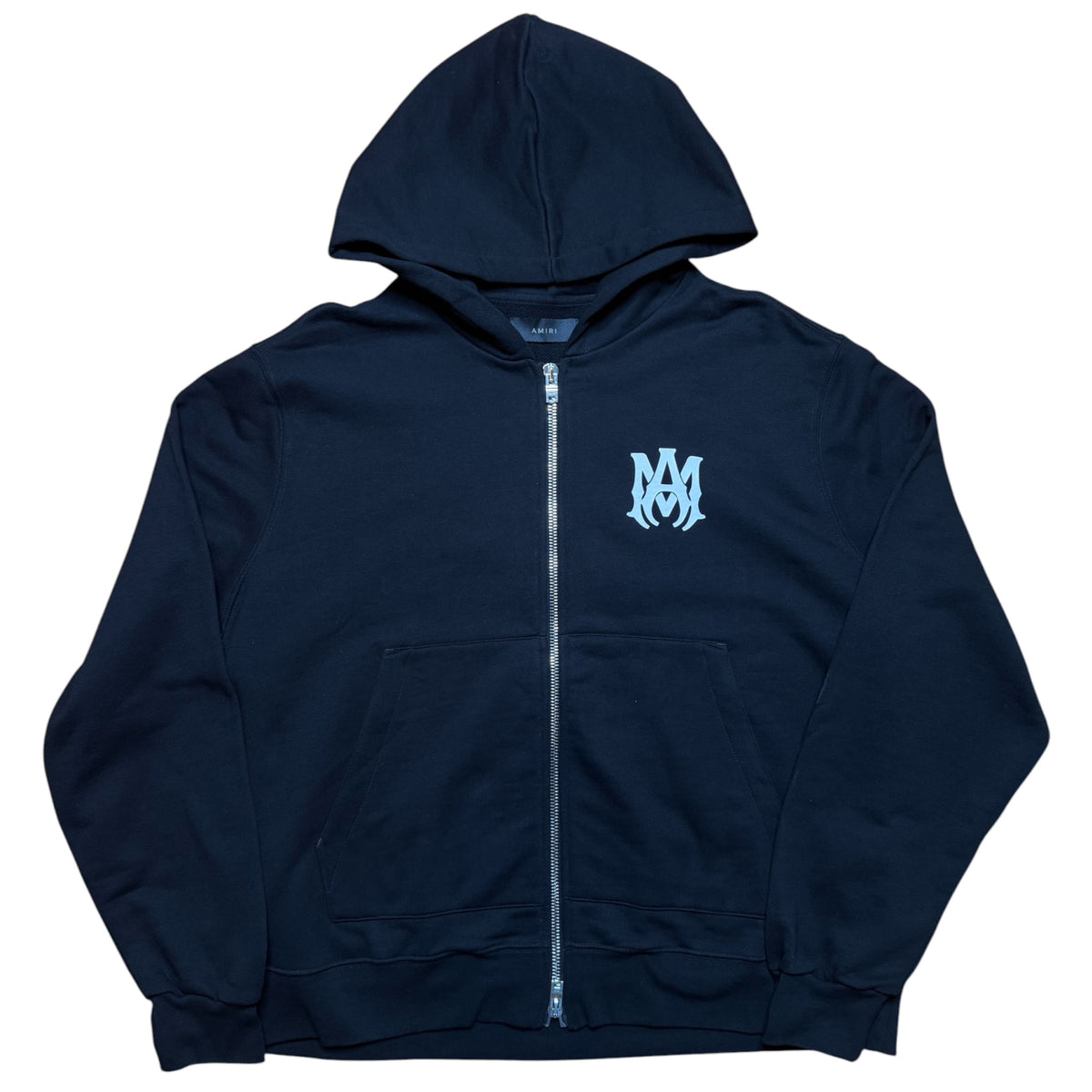 Amiri MA Core Zip Black Hoodie