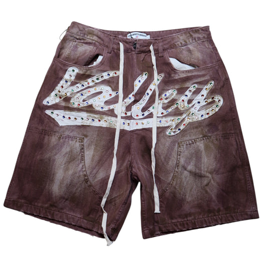 Vale Forever M&M Jorts 'Dirt Brown'