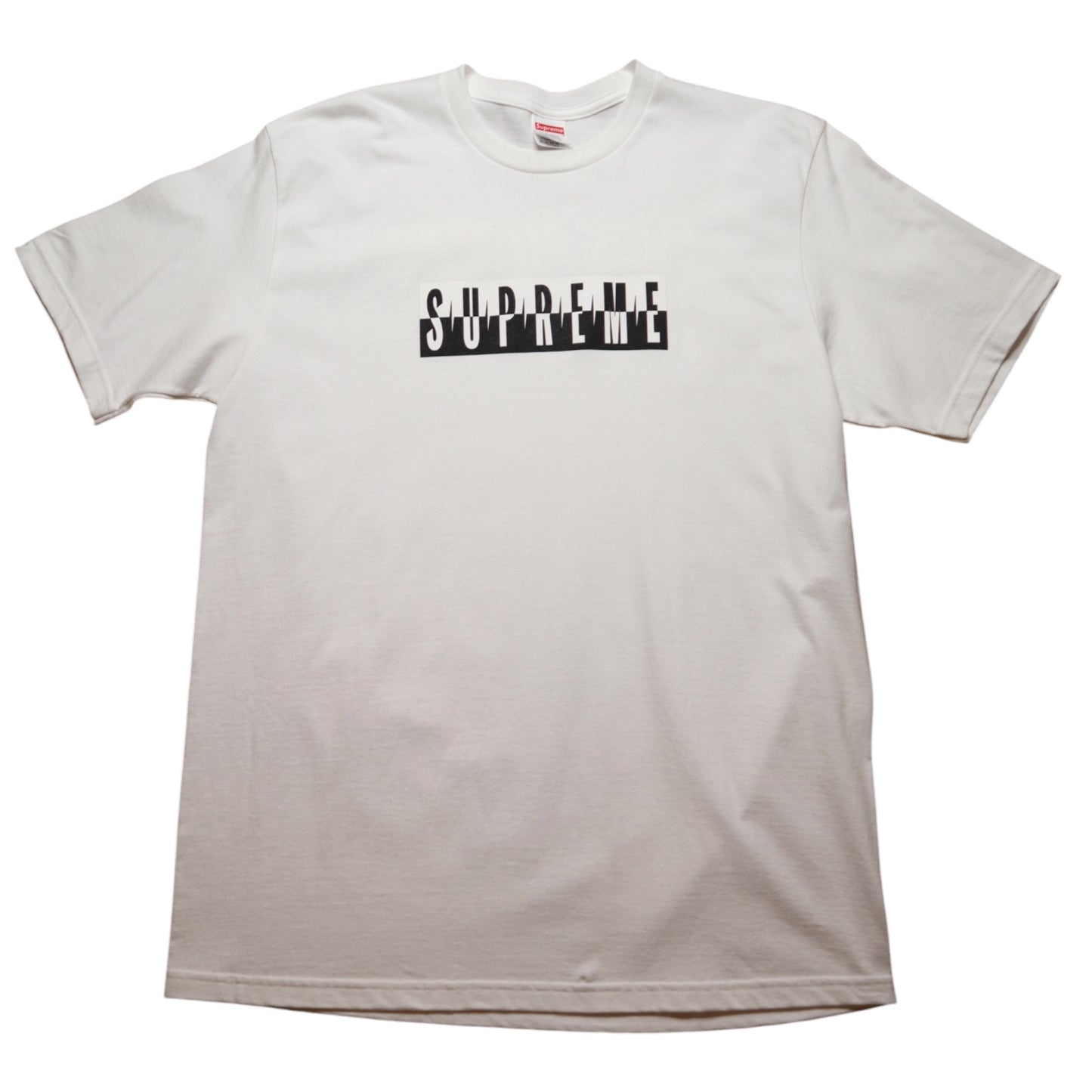 Supreme Split Wht Tee