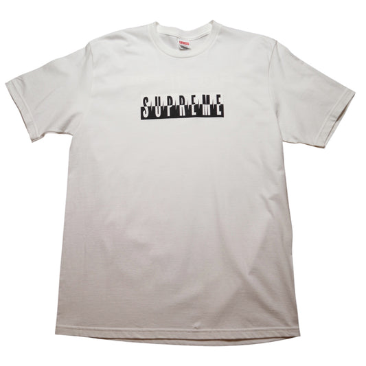 Supreme Split Wht Tee