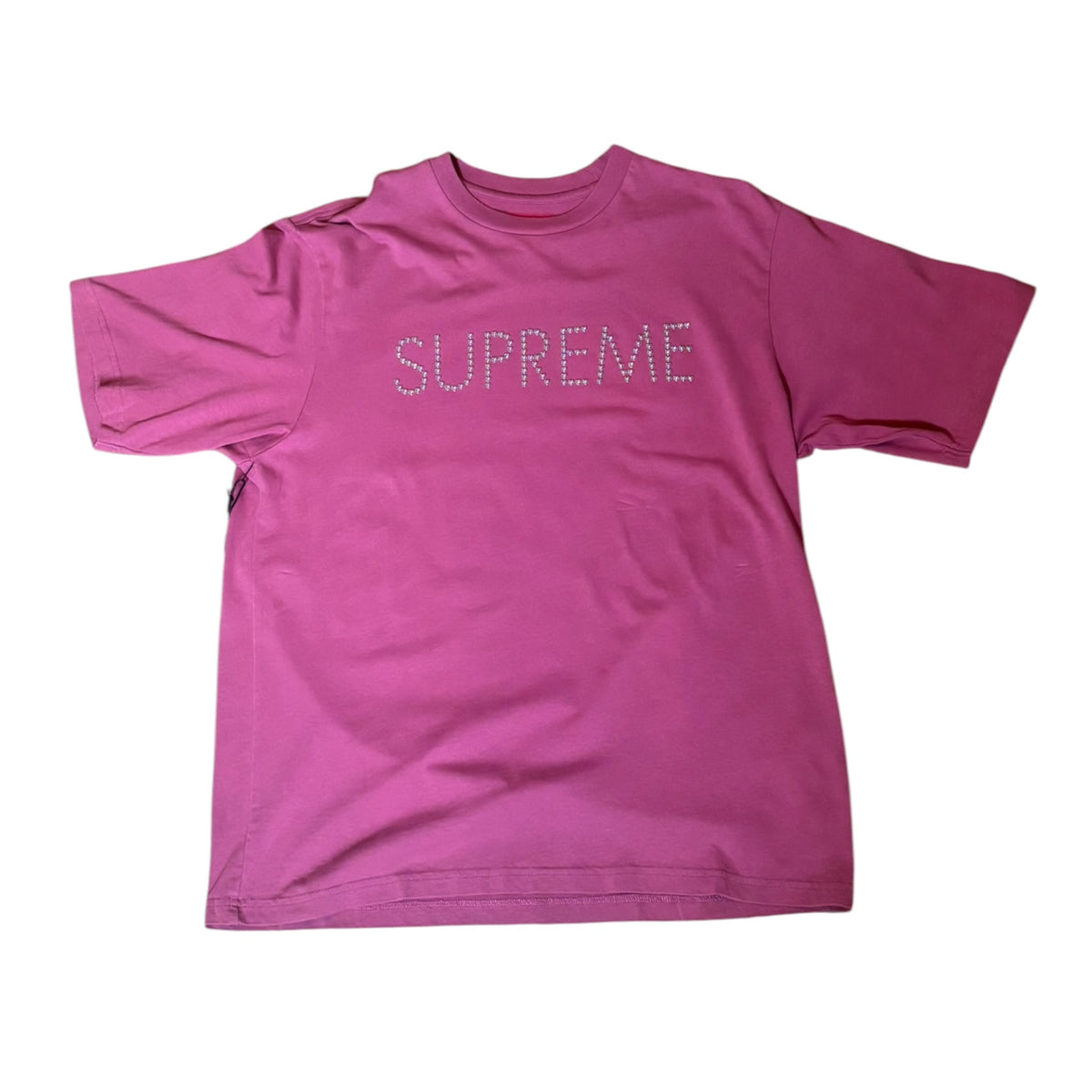 Supreme Hearts Studded Red Tee
