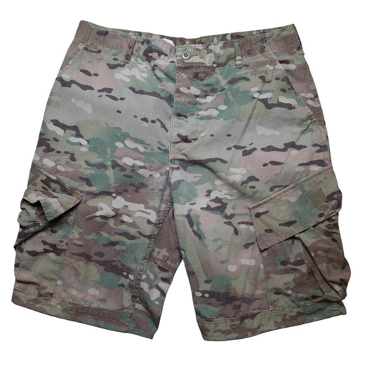 Vintage Camo Long Shorts