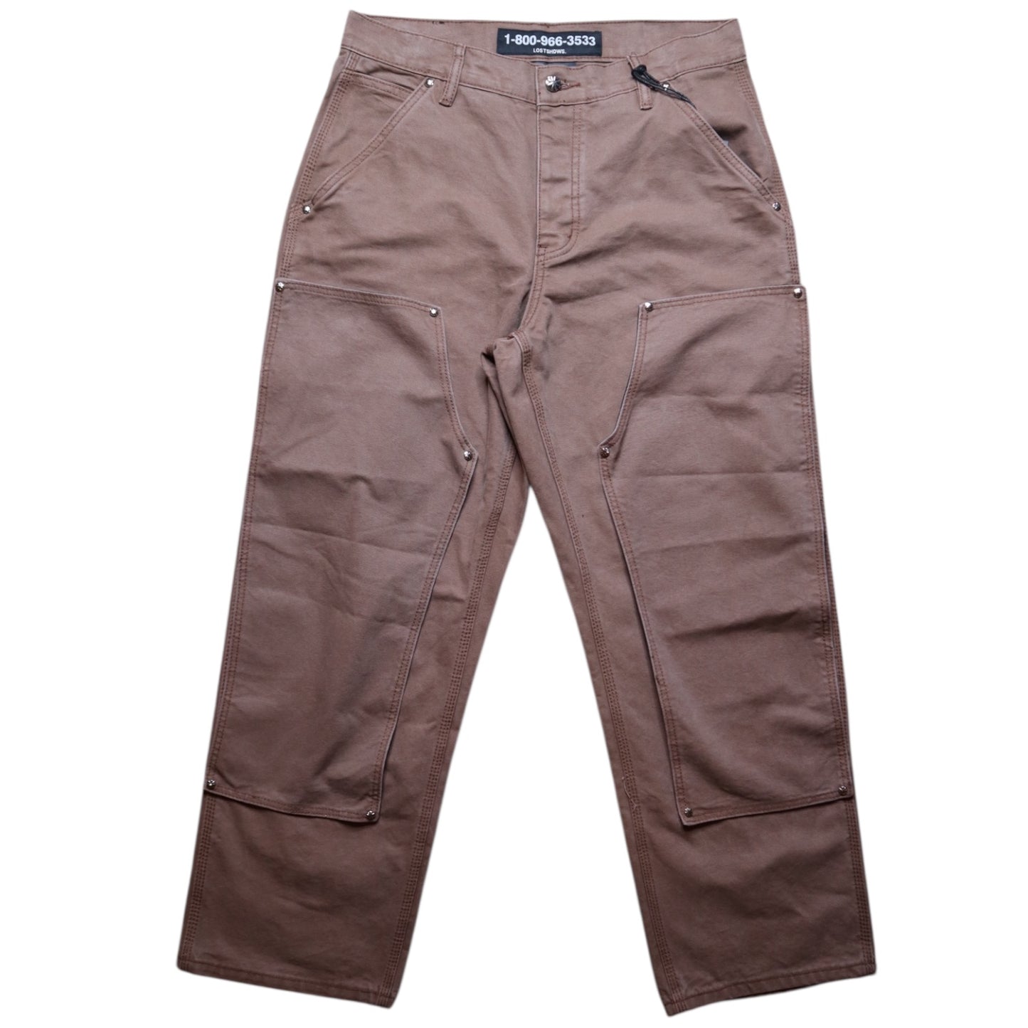 Lost Shadows Detached Double Knee Pants Cork