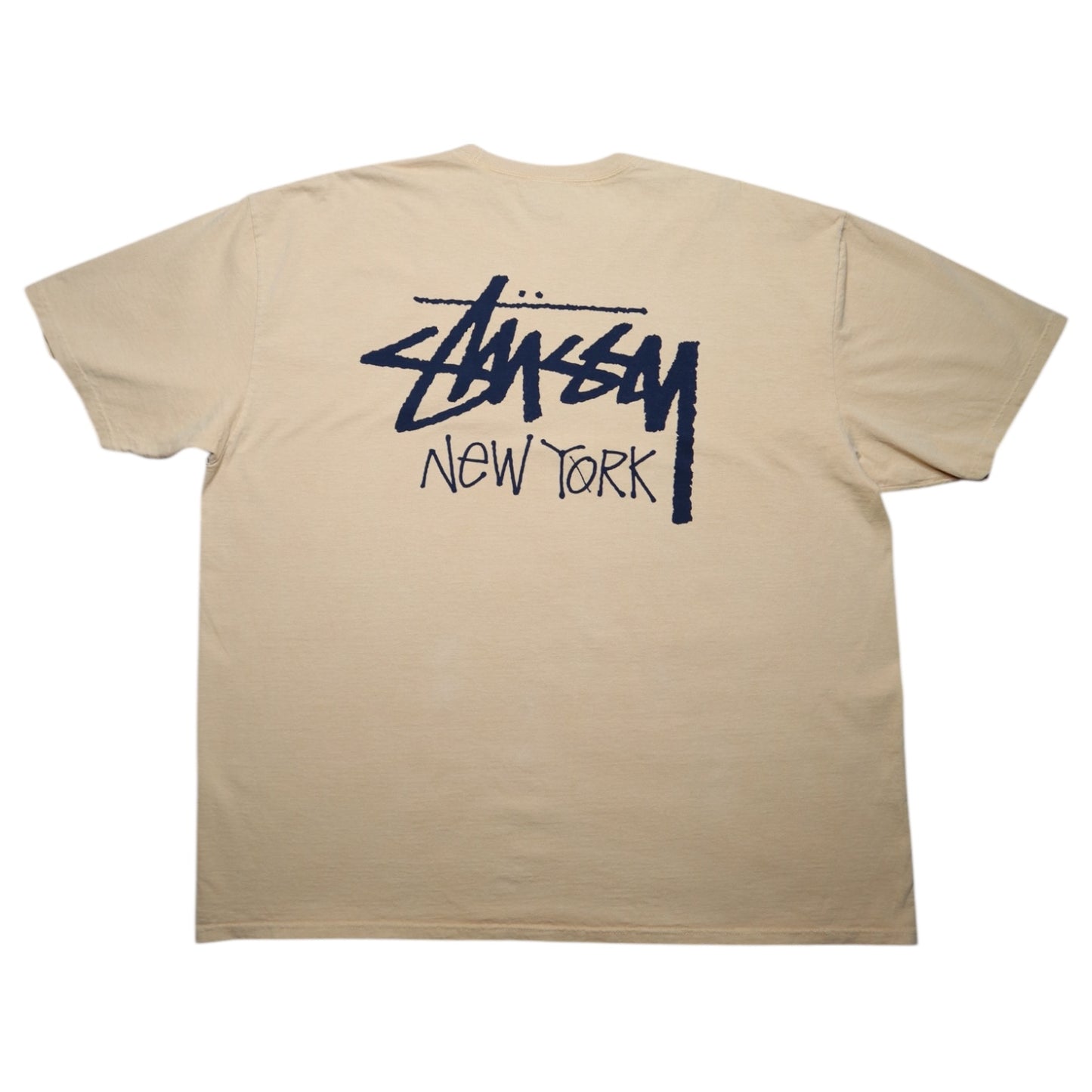 Stussy NY Yellow Tee