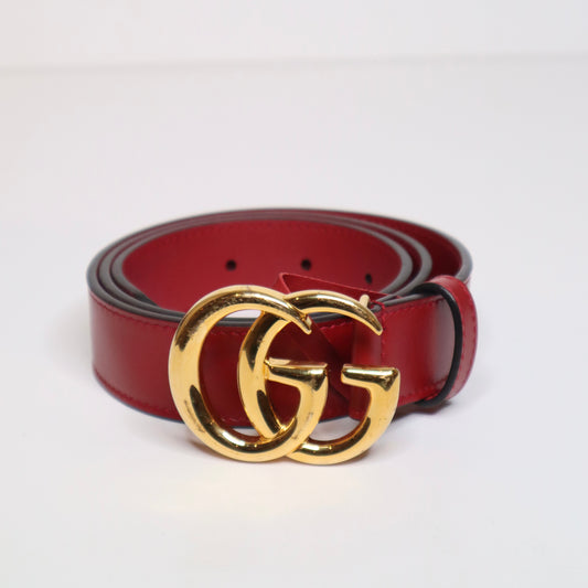Gucci Red Belt Size S