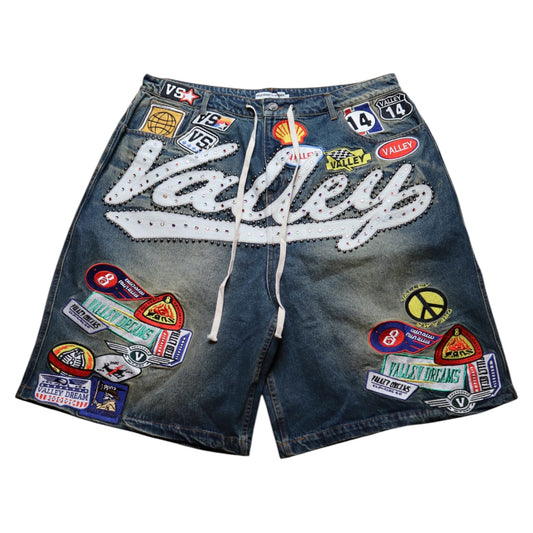 Vale Patch Jean Shorts