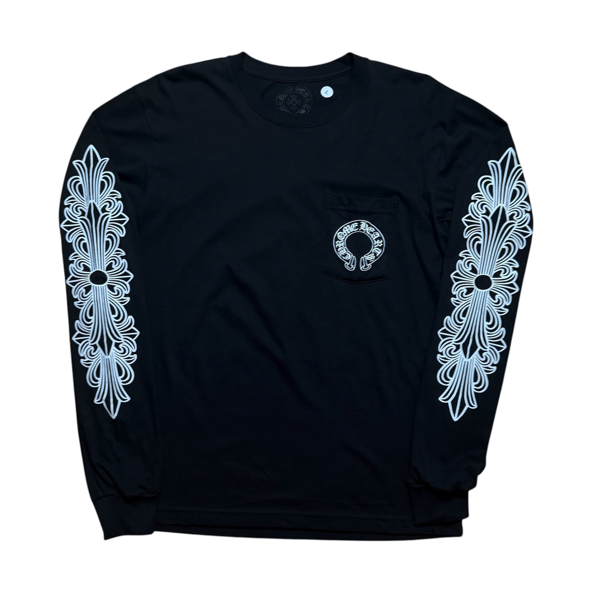 CH Floral Horseshoe Crewneck