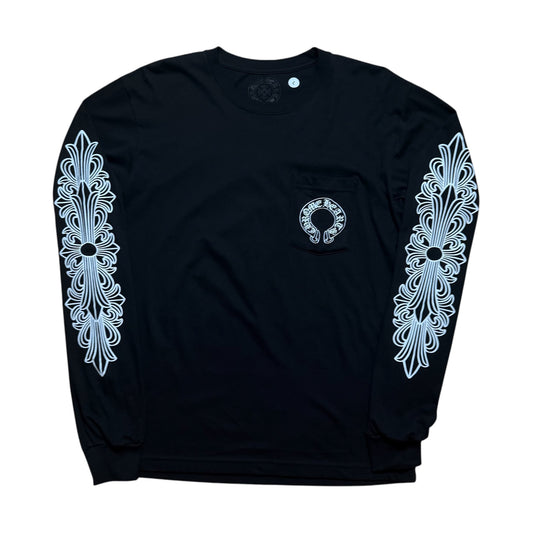 CH Floral Horseshoe Crewneck