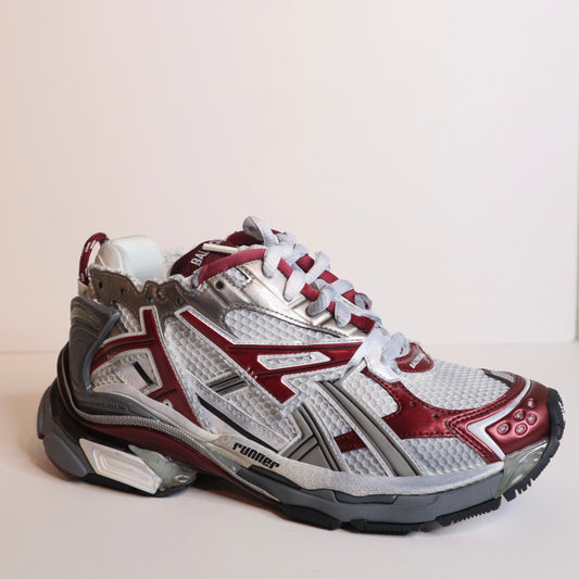 Balenciaga Runner Maroon/Silver