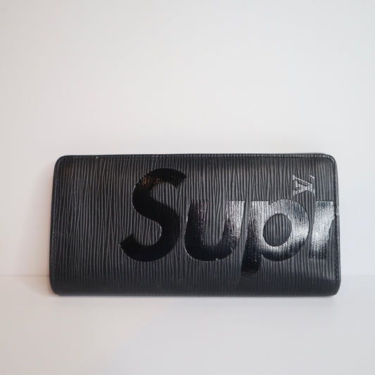 LV X Supreme Brazza Wallet