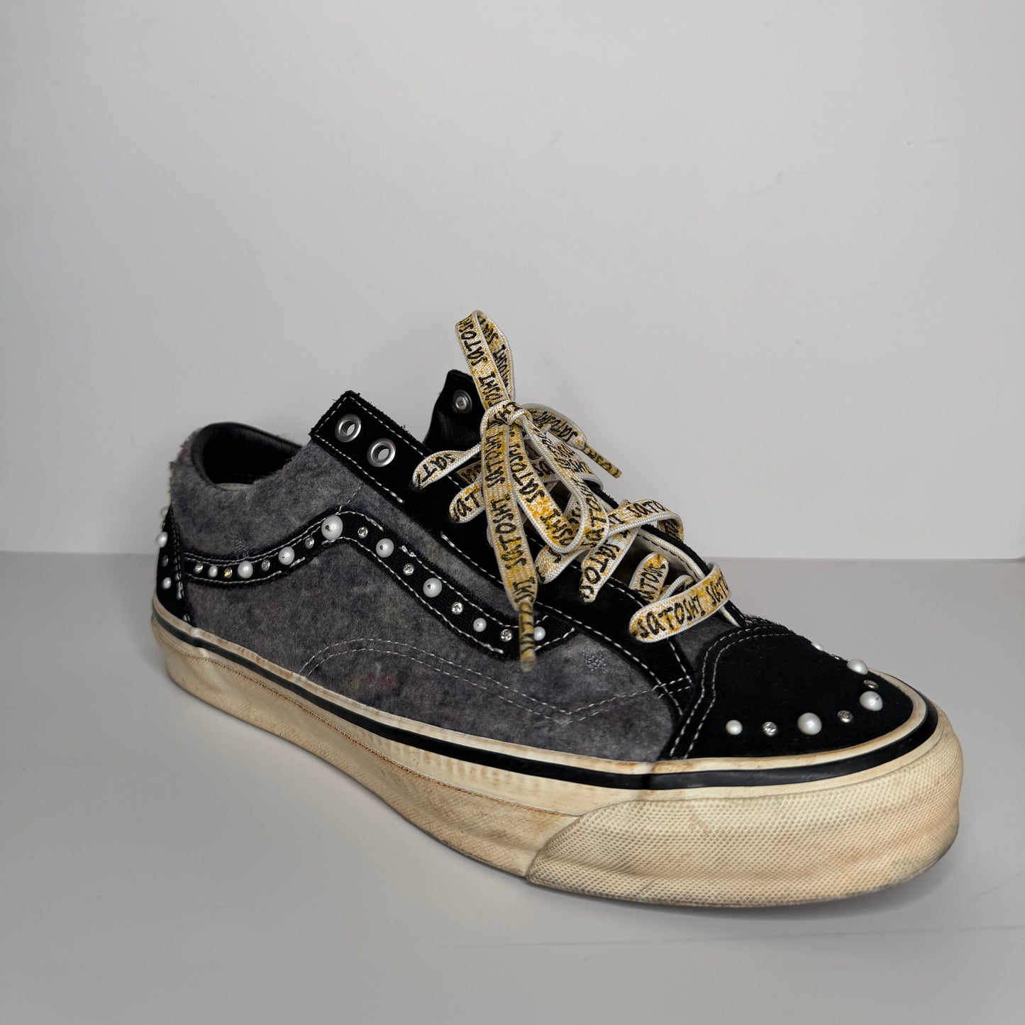 Vans OTW Old Skool Reissue 36 x Satoshi Nakamoto Pearlized Speckled Moving Blanket Grey