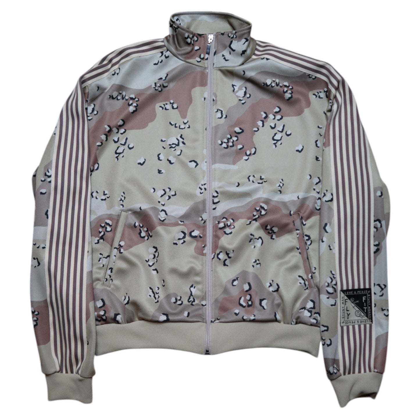 Kapital Smooth Jersey Chocolate Chip Camouflage Track Jacket