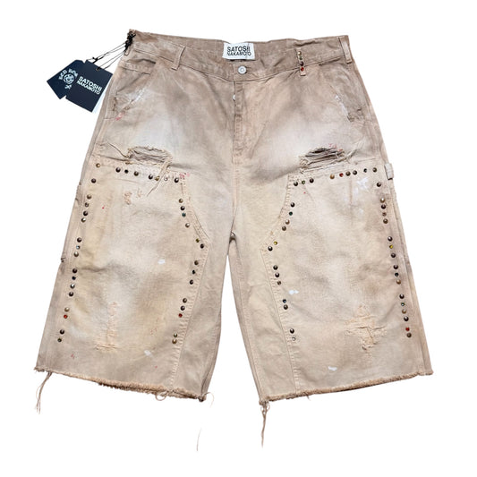 Satoshi Nakamoto Danny's Carpenter Shorts Khaki