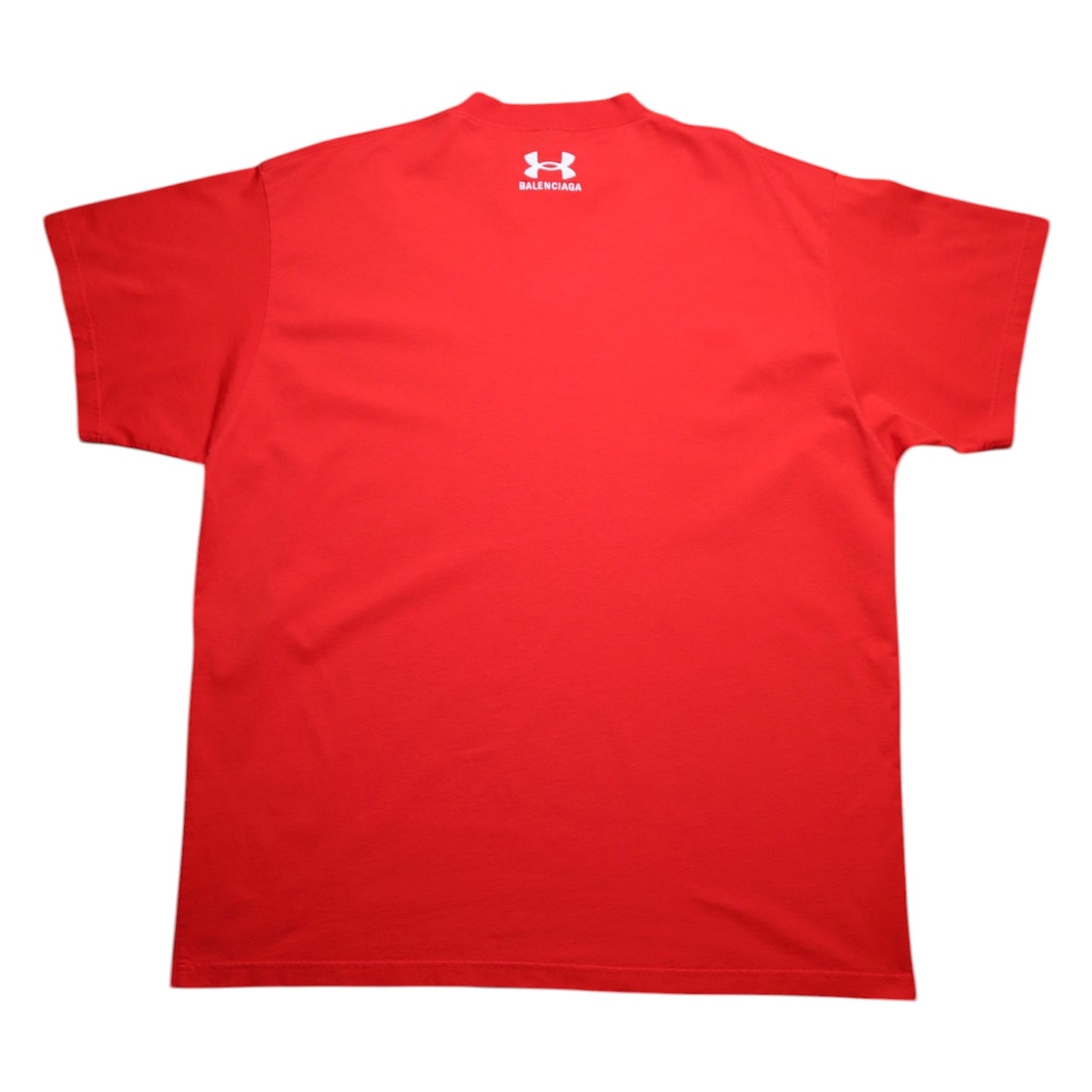Balenciaga x Under Armor Oversized Red Tee