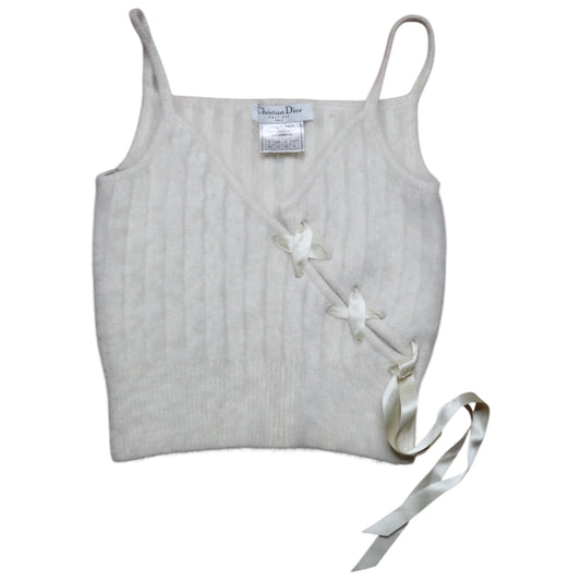 Vintage Dior Knitted Crop Top