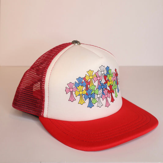 CH Multicolor Cross Trucker Hat