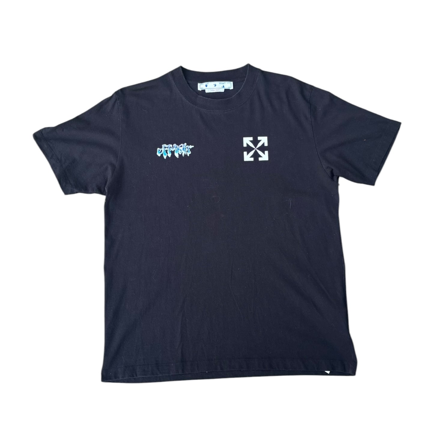 Off-White 90’s Liquid Black Tee