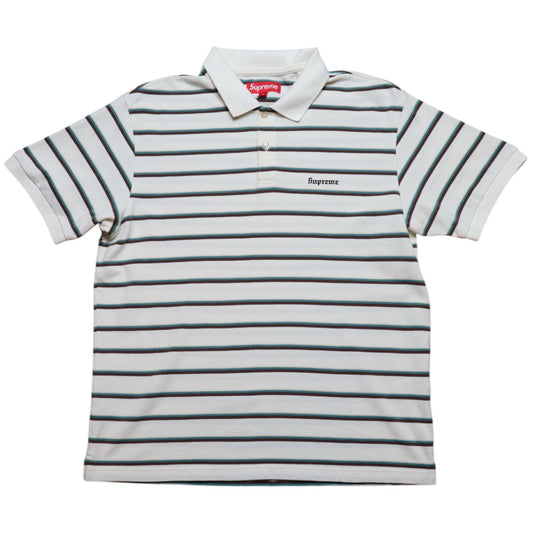 Supreme Washed Stripe Polo