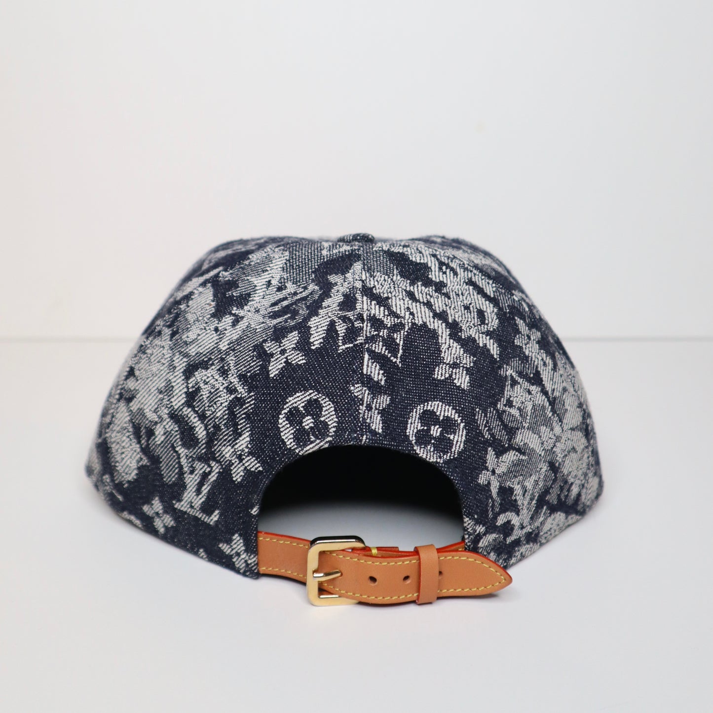 L V Monogram Tapestry Blue Cap