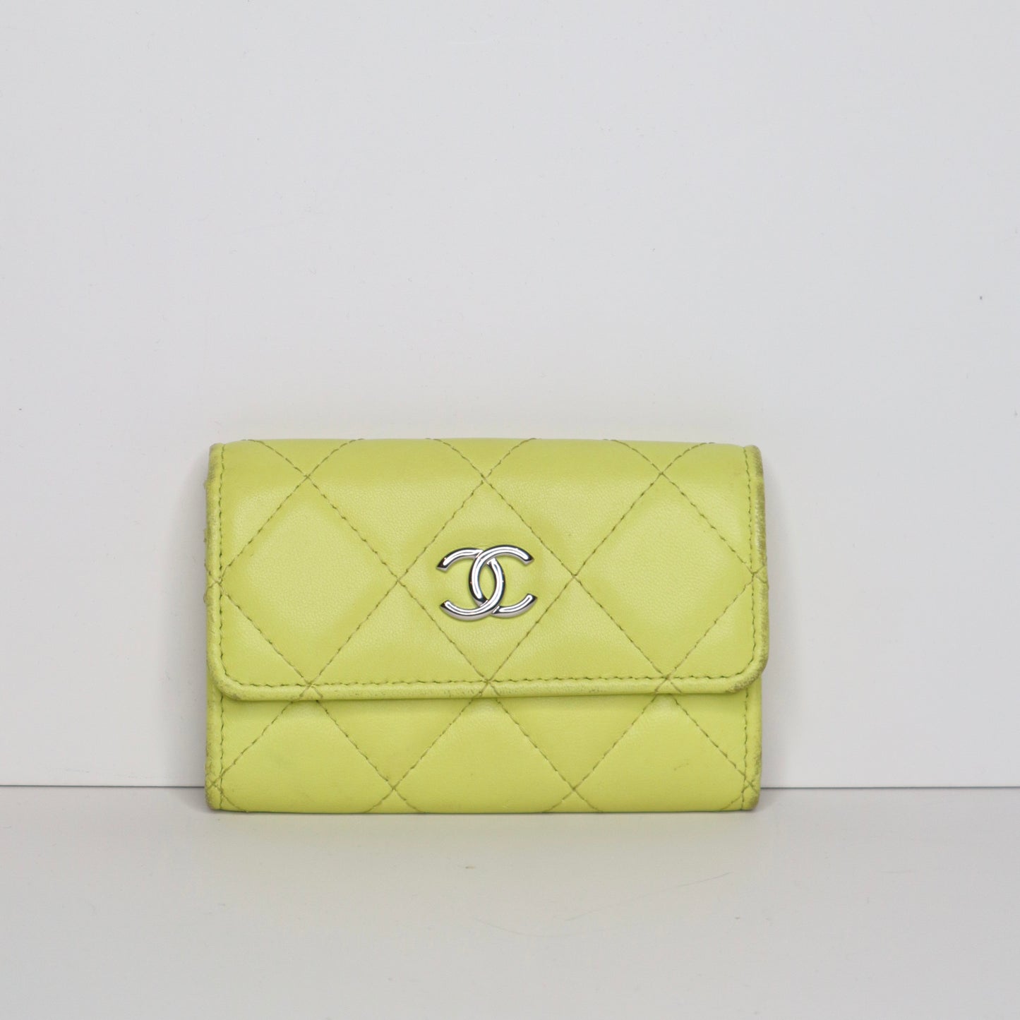 Chanel Yellow Wallet