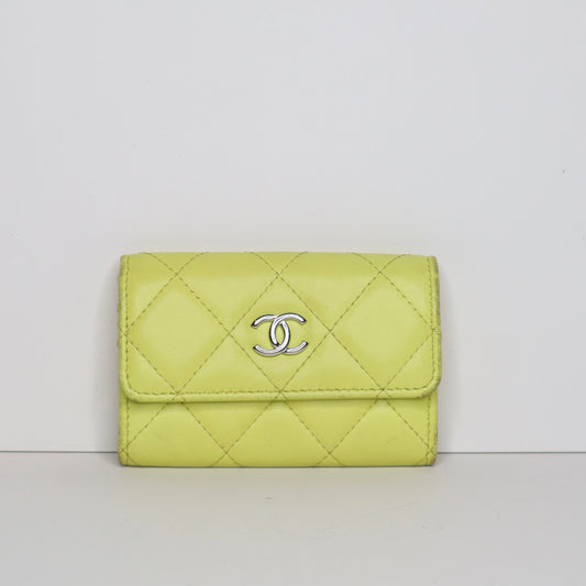 Chanel Yellow Wallet