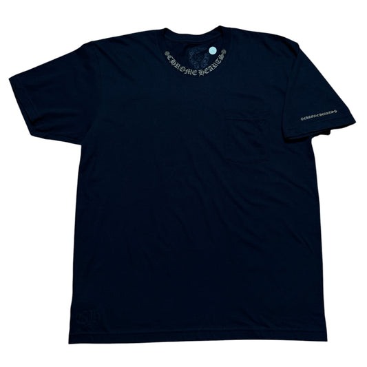 CH Olive Neck Logo Tee