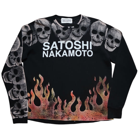 Satoshi Nakomoto Lost Boys Thermal Black