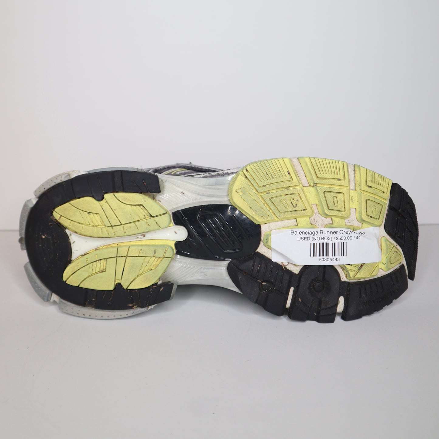 Balenciaga Runner Grey/Yellow Sneaker