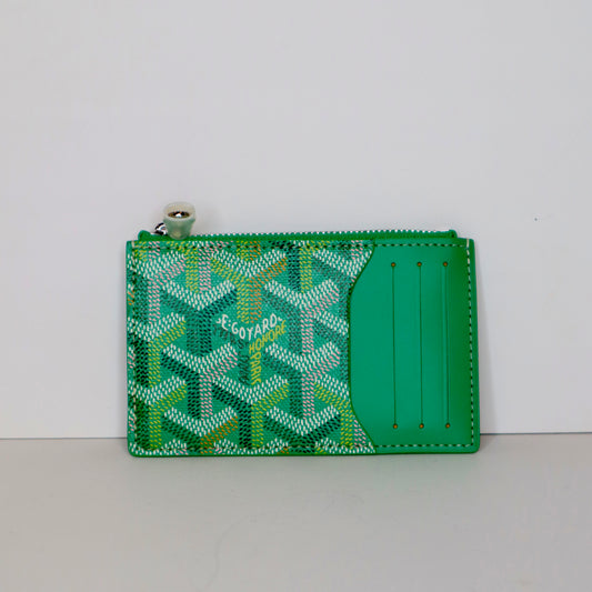 Goyard Bourbon Card Holder Limited Edition Spring Meadow Green