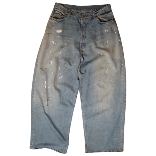Acne Studios Blue Super Baggy Fit Jeans