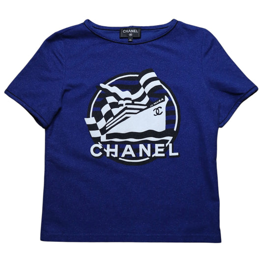 Chanel Cruise La Pusa Tee Blue
