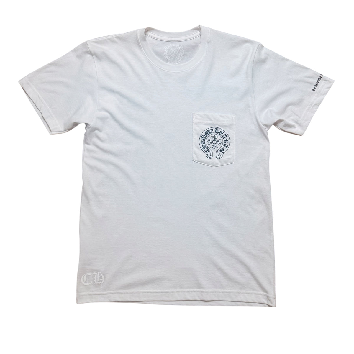 CH Horseshoe White Tee
