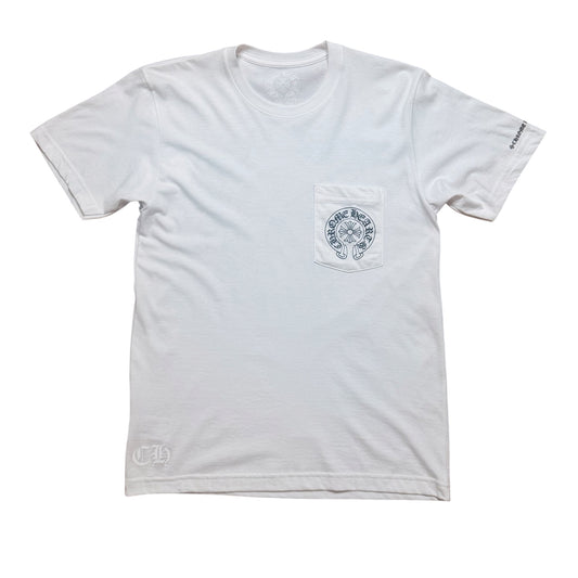 CH Horseshoe White Tee