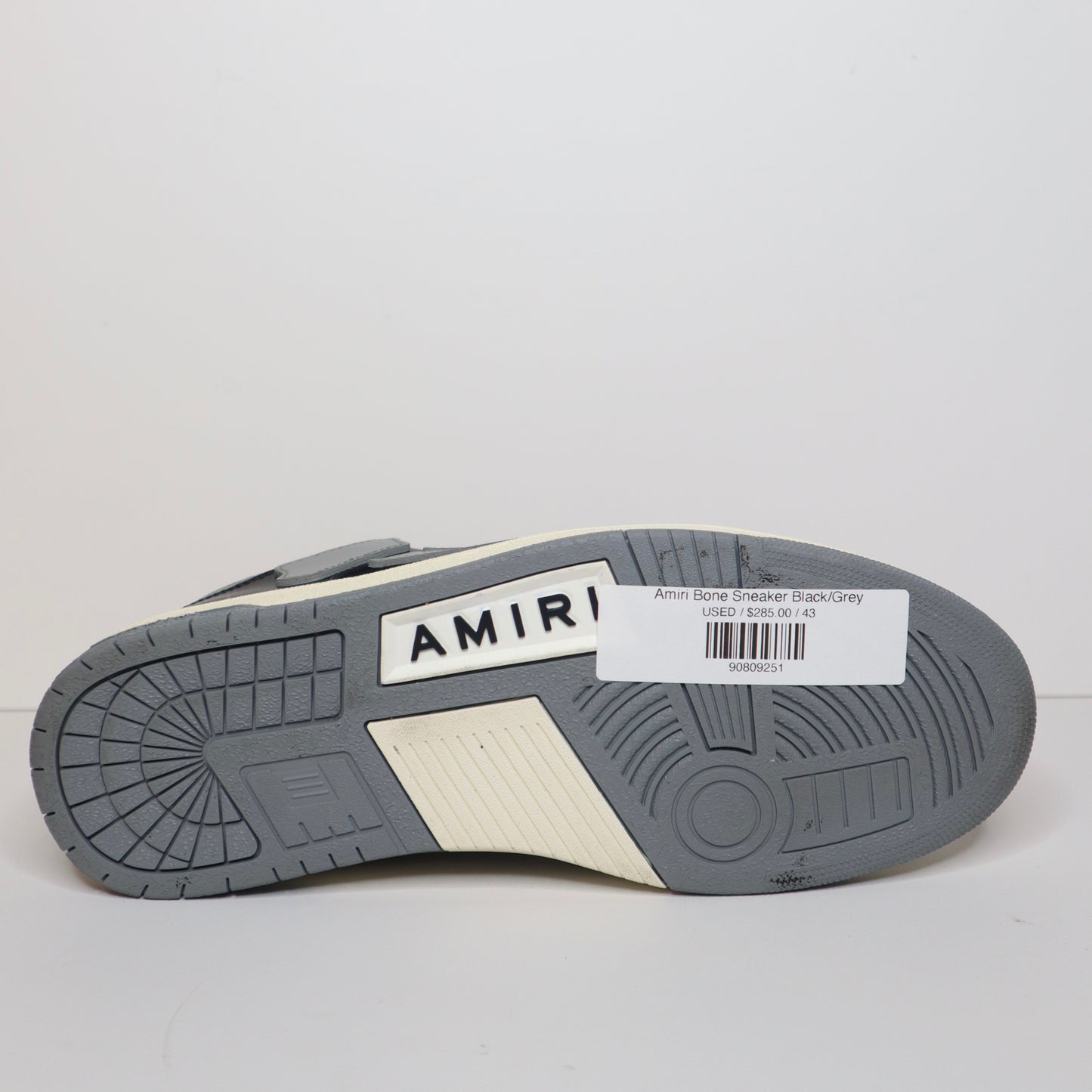 Amiri Bone Sneaker Black/Grey
