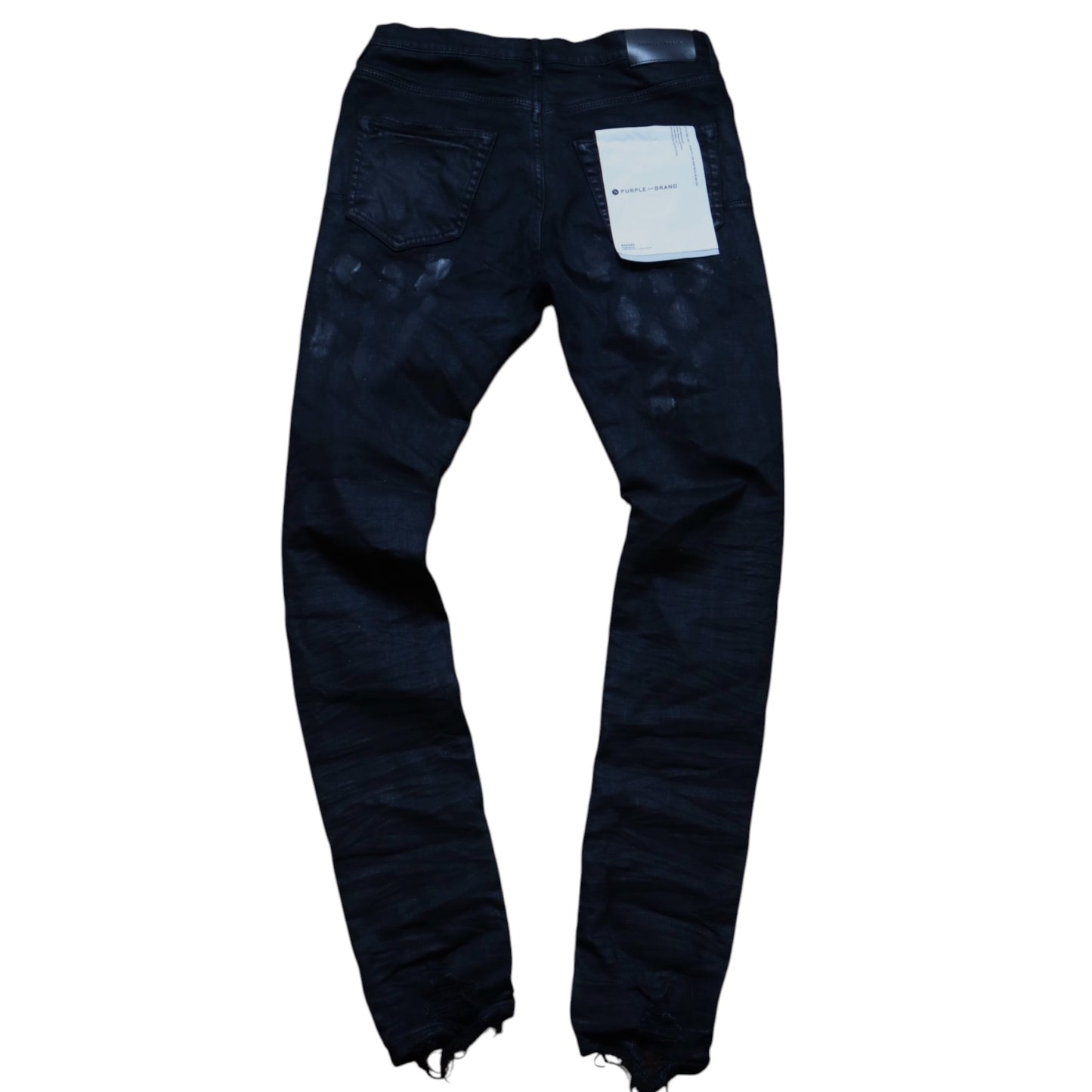 Purple Black Oil Spill Skinny Jeans