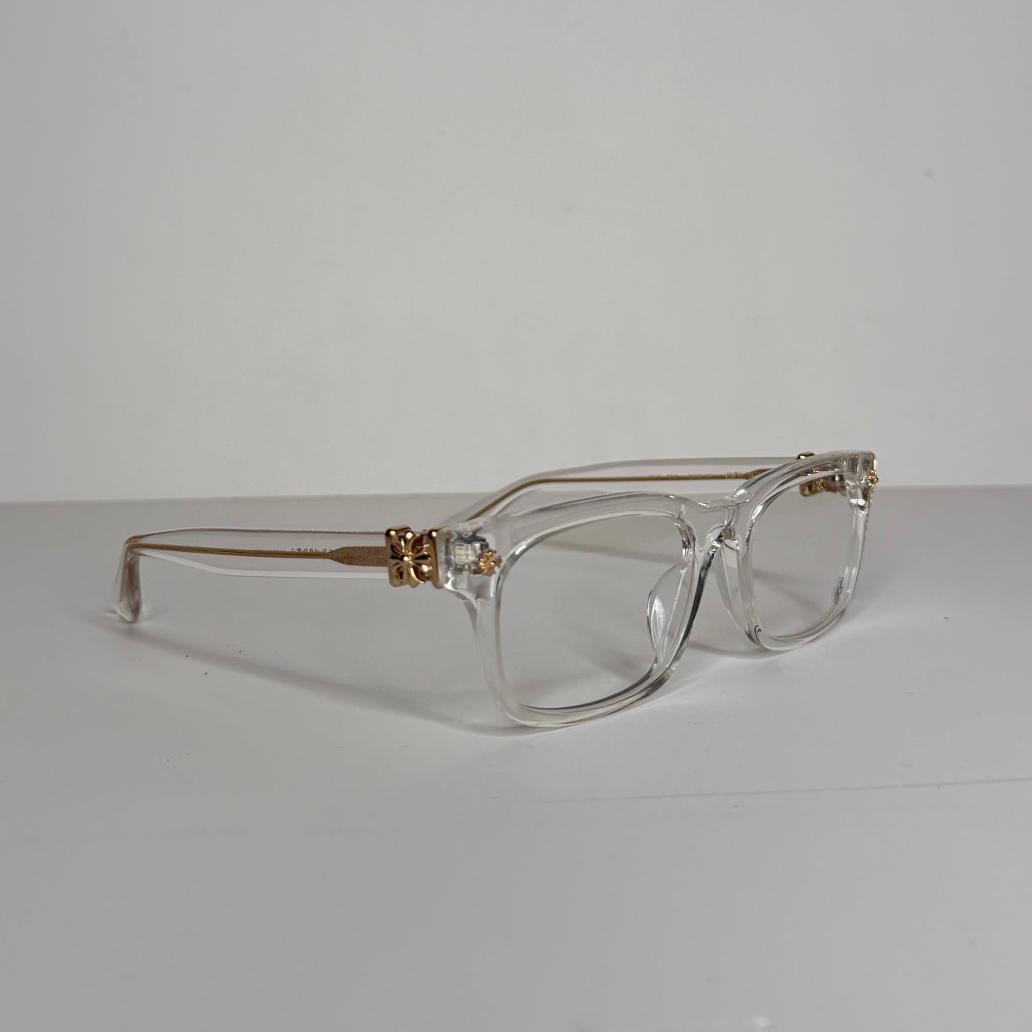 CH Vagilante Clear/Gold Glasses