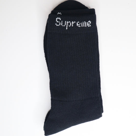 Supreme/Hanes Crew Socks Black