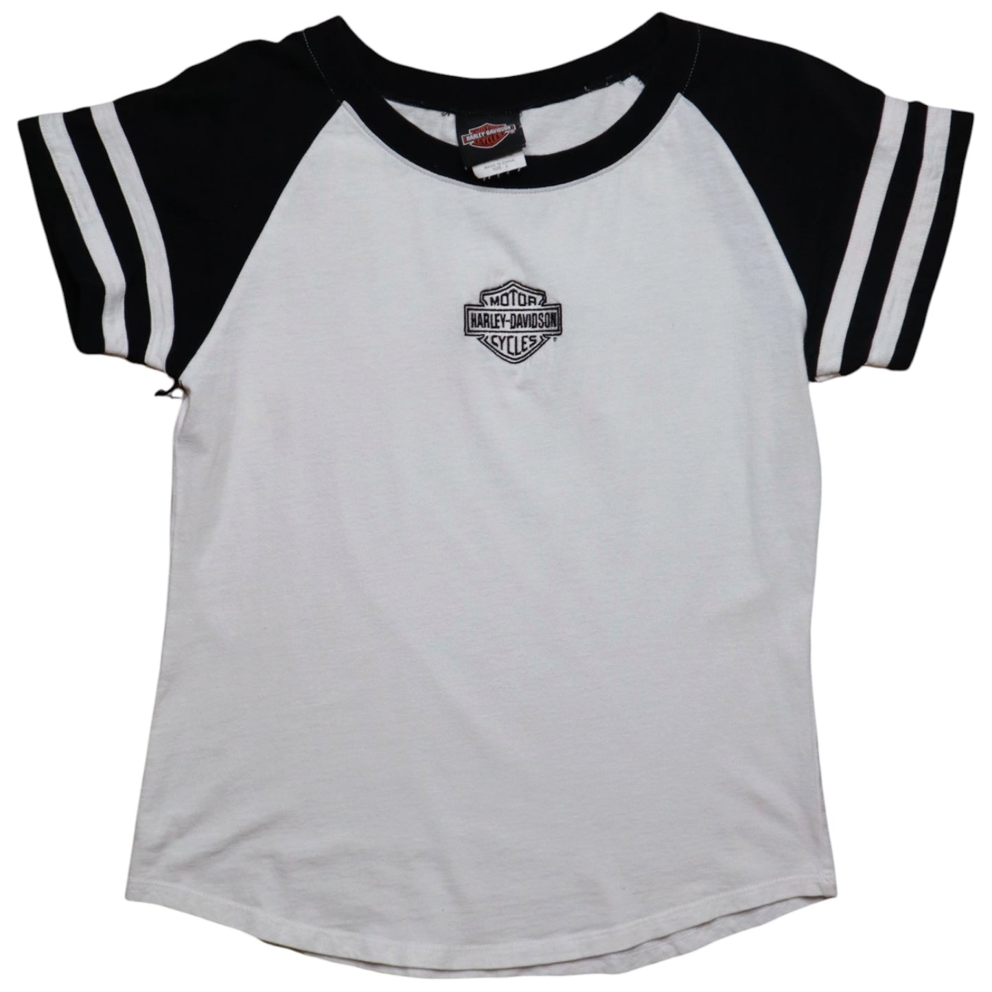 Vintage Harley Davidson Raglan Women's Tee
