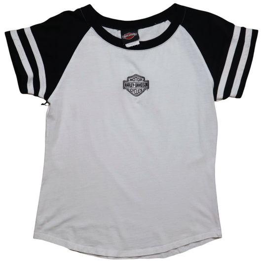 Vintage Harley Davidson Raglan Women's Tee