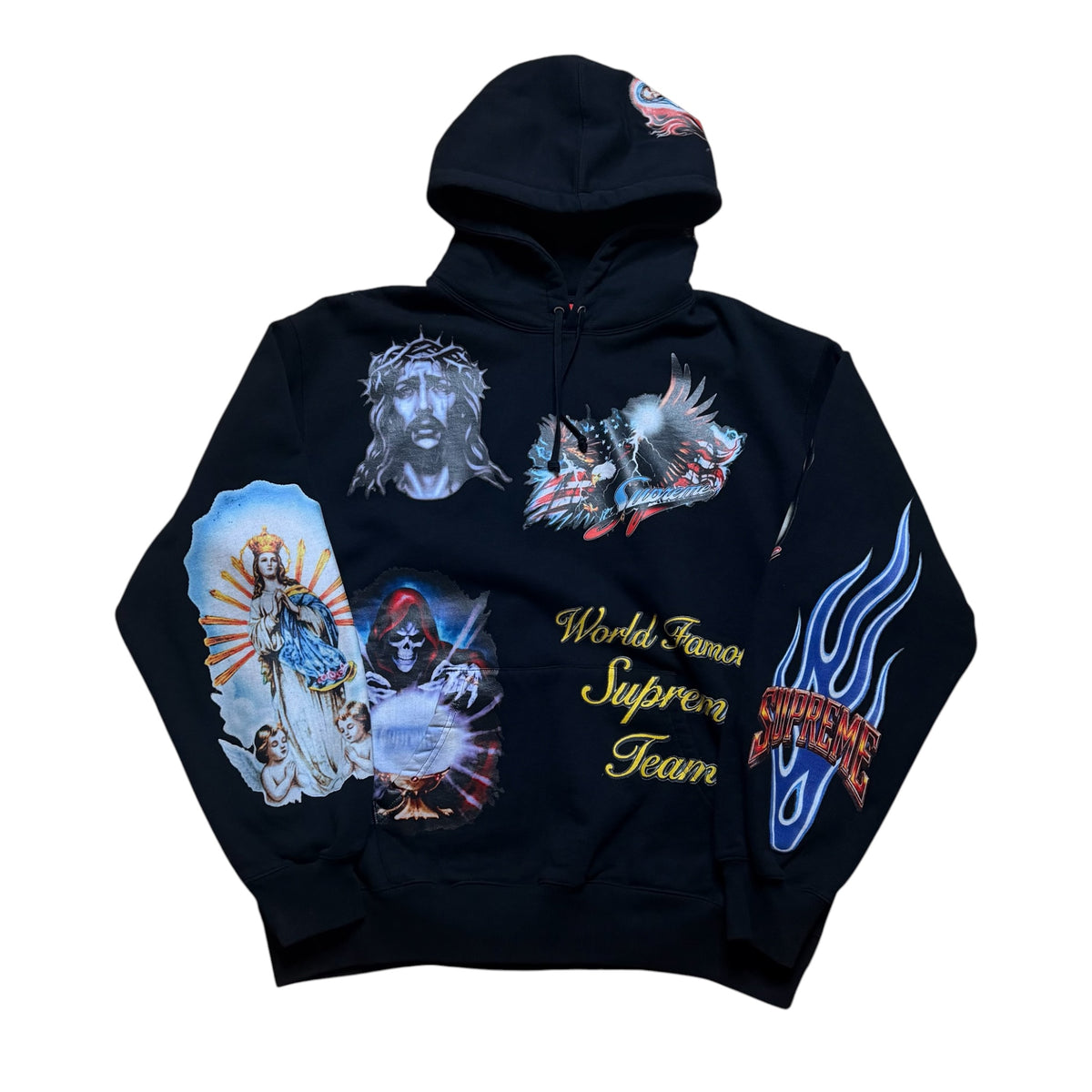 Supreme Stickers Hoodie