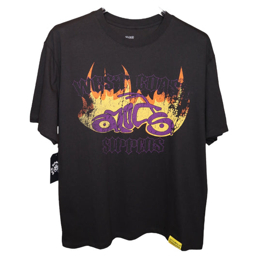 Cough Syrup West Coast Sippers Tee Purple