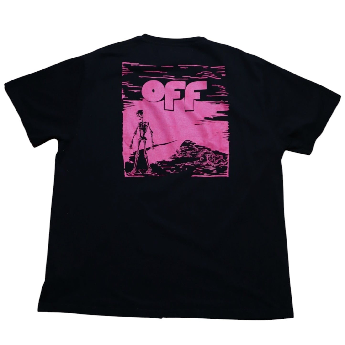 Off-White Pink Skull Tee