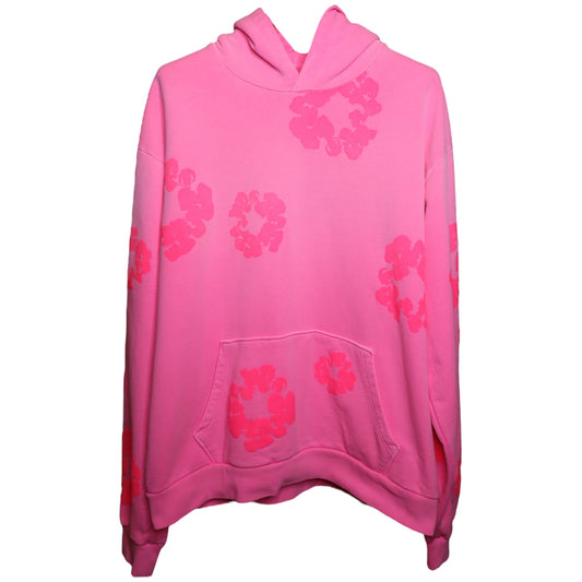 Denim Tears Pink Mono Cotton Hoodie