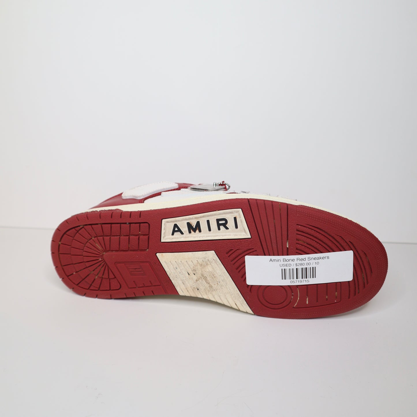 Amiri Bone Red Sneakers