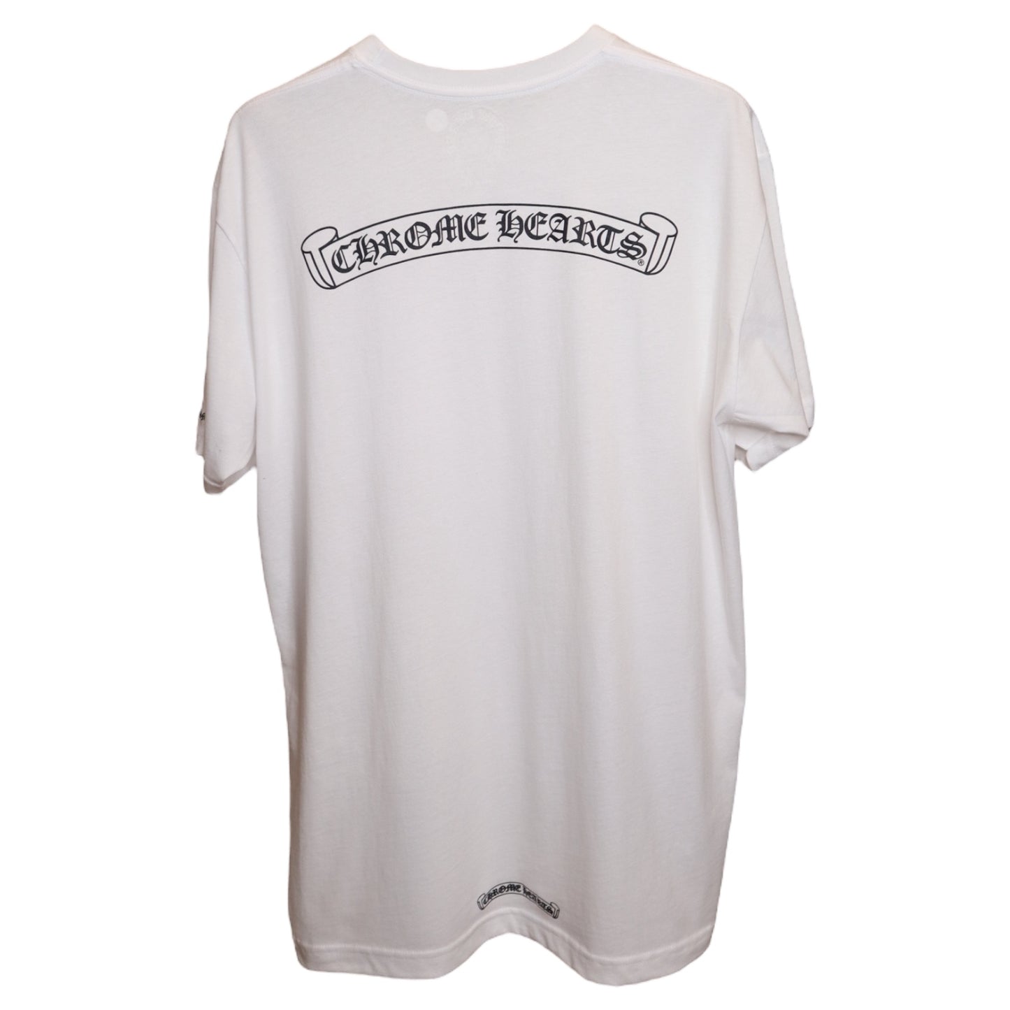 CH Scroll Logo Tee White