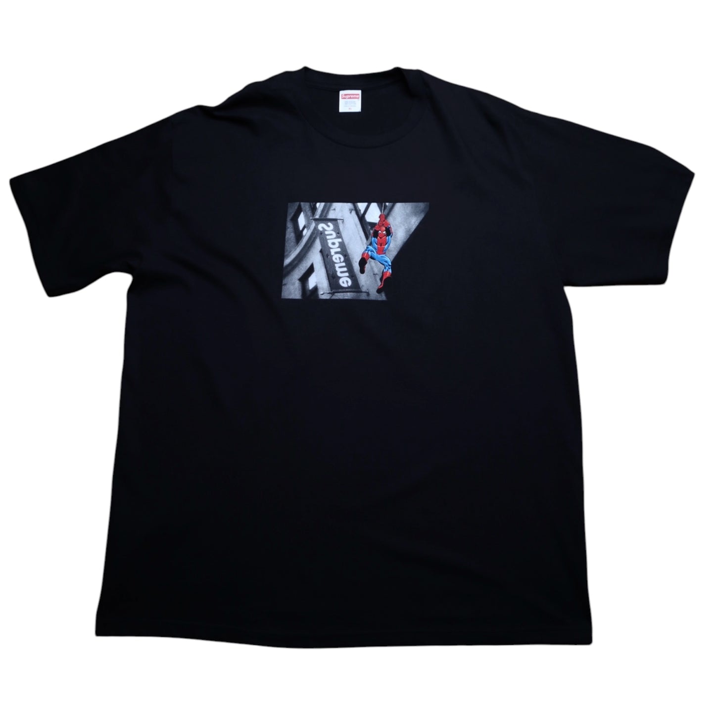 Supreme Spider-Man Tee Black