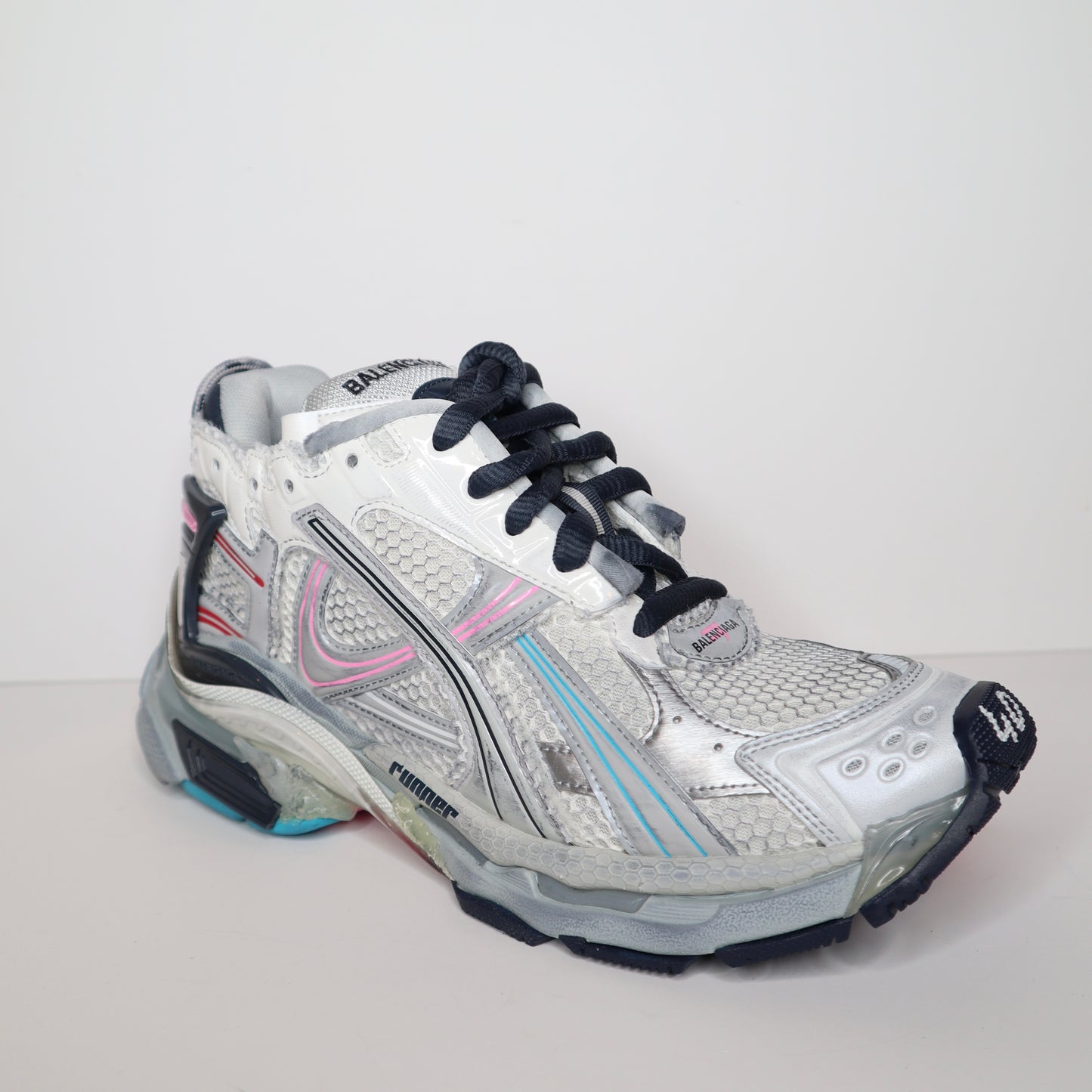 Balenciaga Runner Pink/Blue Sneaker