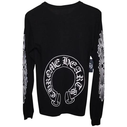 CH Vintage Black Horseshoe Tee